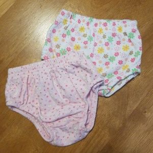 2 Pairs of Baby Bloomer Bottoms